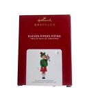 Hallmark Eleven Pipers Piping 12 Days of Christmas Series Keepsake Ornament 2021