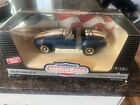 Ertl American Muscle 1965 Shelby Cobra 427 S/C 1:18 Scale Diecast Car Blue