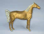 Vintage Metal Horse figurine JB Jennings Bros ASB Saddlebred golden palomino tlc