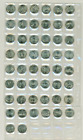50 State Quarters Denver Mint D with PVC Album Complete Set 1999-2008 Uncircula
