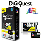 Digiquest TivùSat 4K ULTRA HD CAM + Pre Activated Card for Italian TV