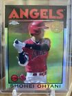 New Listing2021 Topps Chrome Shohei Ohtani 1986 35th Anniversary Refractor #86BC-9 Angels