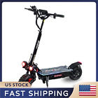 60V 5600W Electric Scooter Adult Dual Motor 11inch Off Road Tires Fast Speed US
