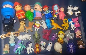 New ListingMini Figures, People - Junk Drawer Lot - Little Toys, Trinkets For Crafts
