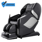 Osaki OS Pro 4D Maestro SL-Track Heated Massage Chair - Black/Silver, Open Box