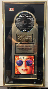 CRIA CERTIFIED SALES AWARD ALMOST FAMOUS Music from 50K Sales DREAMWORKS RECORDS