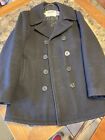 Schott NYC 740N Pea Coat  size 36 - Gently Used Heavy Coat - For All Occasions!