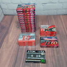 New ListingLot of 22 *Sealed* Blank Audio Cassette Tapes TDK Sony 60/90 120min NOS New