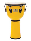 Tycoon Percussion Djembe Drum, Key-Tuned - Canary Yellow