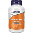 NOW Foods L-Methionine 500 mg 100 Veg Caps
