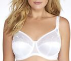 Elomi Cate Full Cup Banded Underwire Bra EL4030 Size 42I US/42G UK White
