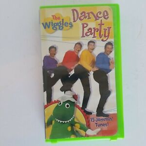 Wiggles, The: Wiggles Dance Party (VHS, 2001) 15 Jammin Tunes Tested