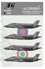F-35B Sea Lightnings -  Decal Sheet - 1/72 Scale TG Decals Part#72009