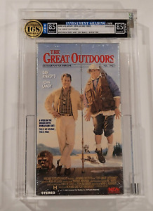 Rare 1990 THE GREAT OUTDOORS-JOHN CANDY-AYKROYD-Sealed VHS-Box 8.5 Seal 8.5 IGS