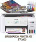 Espon Printer Sublimation Ink, White, Sublimation Printer Bundle with sublipaper