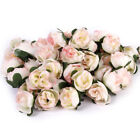 50 Pcs Artificial Flower Roses Silk Heads Wholesale Lots Home Decoration