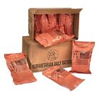 Pack of 10 MRE Of HDR U.S. Military Surplus Humanitarian Meals Ready To Eat FEMA