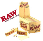 RAW Perforated/Gummed Rolling Paper tips 24 Pack Display (792 tips total)