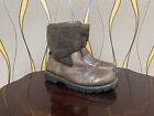 UGG Australia Beacon Sheepskin-Lined Brown Leather Boots Men's Sz 12 (5485) A133