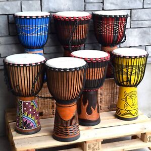 Large Djembe 60cm Height 12'' Head ( Totally Free Shipping in USA Mainland )