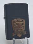 Zippo Ligher D-DAY NORMANDY 50 YEARS 1944-1994 SHIELD  TEXTURED FINISH 93 ZB118