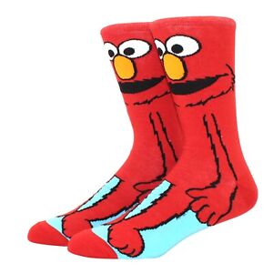 Cartoon Long Socks, Elmo Unisex