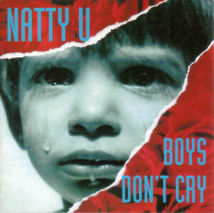 THE CURE vs NATTY U  BOYS DON'T CRY - RARE GERMAN CD SINGLE + PRESS SHEET