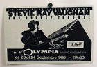 STEVIE RAY VAUGHAN & DOUBLE TROUBLE 11X17 1986 CONCERT TOUR POSTER
