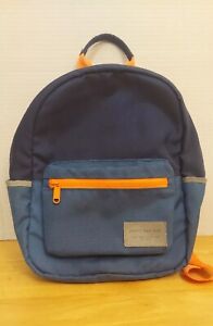 Pottery Barn Kids Backpack Blue Orange Mono Jack