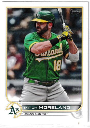 2022 Topps Baseball Oakland Athletics Team Set Series 1 2 and Update (26 cards)