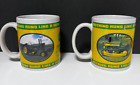 John Deere Nothing Runs Like A Deere 2004 Tea Coffee Mugs Set of 2 #31251-31151
