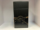 YSL Beaute Yves Saint Laurent Pouch Perfumes Storage Box Magnet Clutch Black