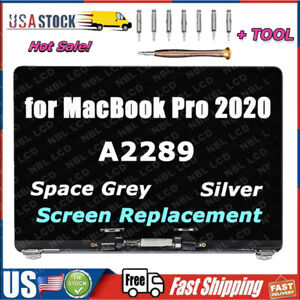 New For MacBook Pro A2289 2020 EMC3456 Retina LCD Screen Assembly+Shell