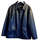 J.Crew Vintage style  Men’s Genuine Leather Jacket With Full Zipper