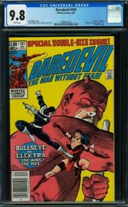DAREDEVIL #181 CGC 9.8  1982  White Pages Newsstand Edition MARVEL COMICS