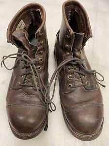 Vintage Tapper Moto Boot Men’s 9.5 LL Bean Engineer Style Leather Work Boot
