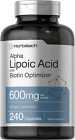 Alpha Lipoic Acid 600mg | 240 Capsules	| with Biotin Optimizer | by Horbaach