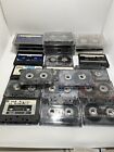 Lot of 24 Mixed Used Cassette Tapes Sold As Blank Type 1 Normal Bias
