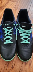 Nike Mens Rare Elastico PRO ll 580455-403 Blue/Blac Indoor Soccer Shoes SIZE 8.5
