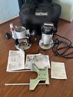 Craftsman 9-27683 Variable Speed 12 Amp Router Combo Kit w/ Fixed & Plunge Bases