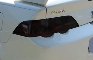 FOR 02-04 ACURA RSX SMOKE TAIL LIGHT PRECUT TINT COVER SMOKED OVERLAYS (For: Acura RSX)