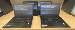 ⭐️4x Bulk Lot Of Lenovo ideapad B50 Laptops Working No Hardrive Read⭐️