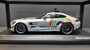 1/18 Diecast Minichamps Mercedes-Benz AMG GTR Safety Car Formula 1 2020