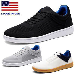Men's Casual Shoes Mesh Breathable Walking Shoes Fashion Sneakers Size 8-13