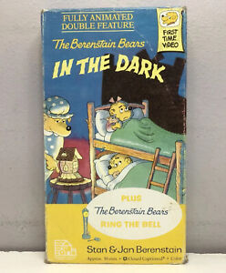 Berenstain Bears VHS Video Tape In the Dark Ring Bell Random House VTG 1983 RARE
