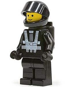 Lego Blacktron 1 Minifigure with Air Tanks-sp001- 6895 6781 6703 6955 6954