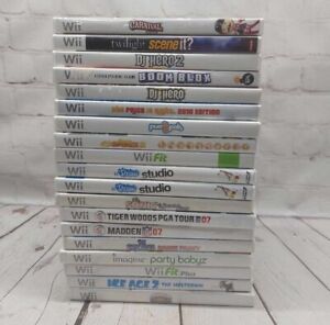 Nintendo Wii Games! (Your Choice from a Huge Lot Of Games) Discounts Up to 25%