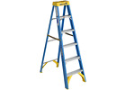 Werner 6 ft. Fiberglass Step Ladder 250 lbs. Load Capacity Type I Duty Rating