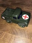 Vintage Arco Die Cast Army Red Cross Truck Missing Some Parts See Photos
