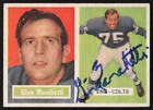 Gino Marchetti Signed Auto Autographed Card 1957 Topps #5 Baltimore Colts